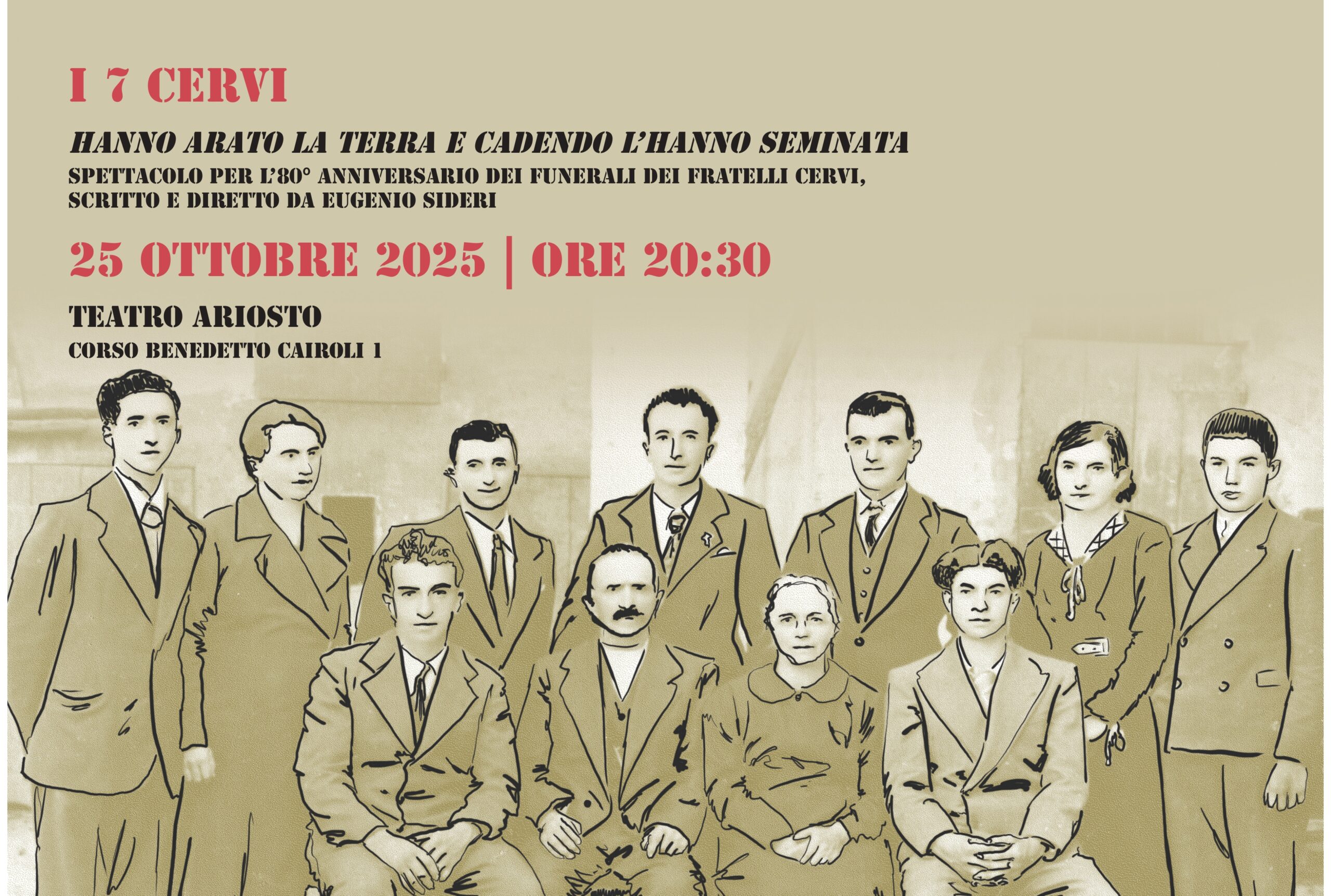La locandina dell'evento
