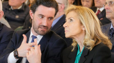 Giorgio Zanni, Presidente della Provincia di Reggio Emilia e Roberta Anceschi, Presidente di Confindustria Reggio Emilia