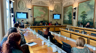 La presentazione del report i sala del Consiglio provinciale