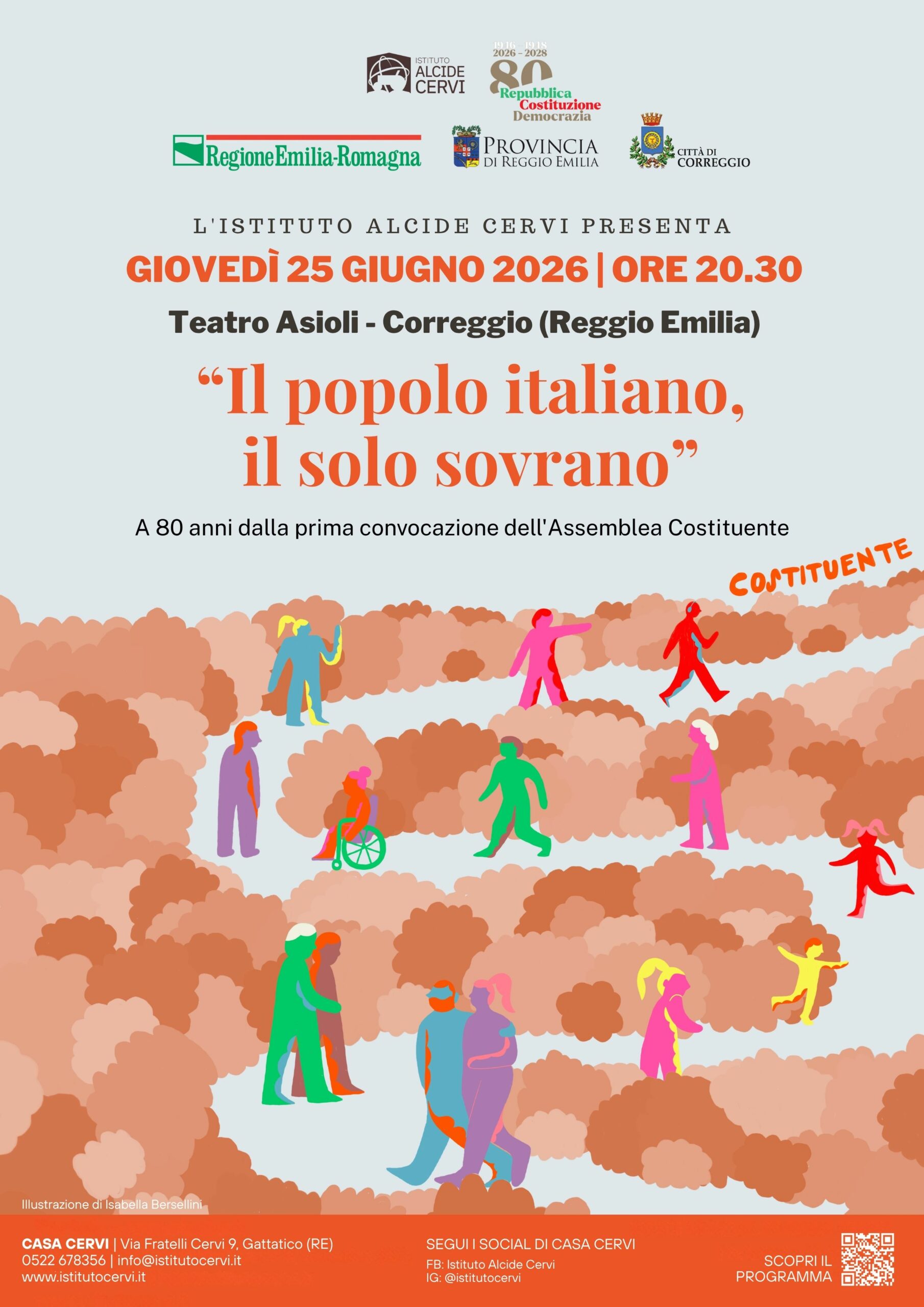 La locandina dell'iniziativa