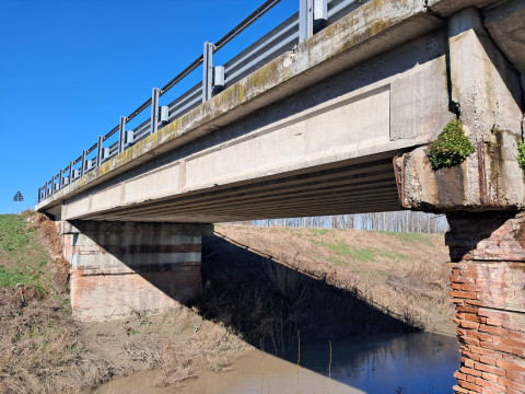 SP40, ponte sul Crostolo