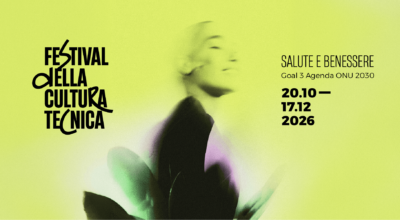 La grafica adottata per promuovere il Festival della Cultura Tecnica 2026