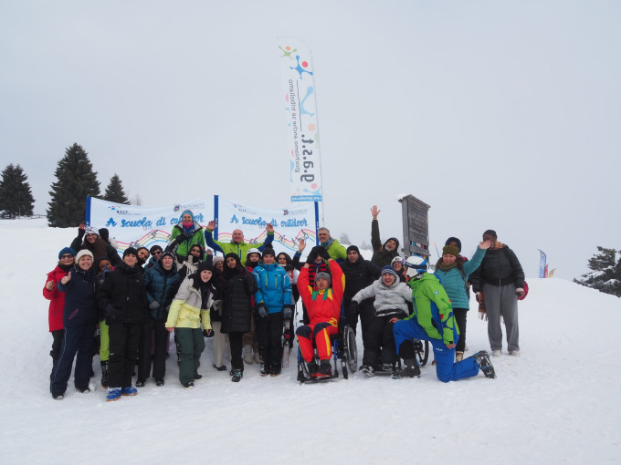A scuola di outdoor, foto di gruppo