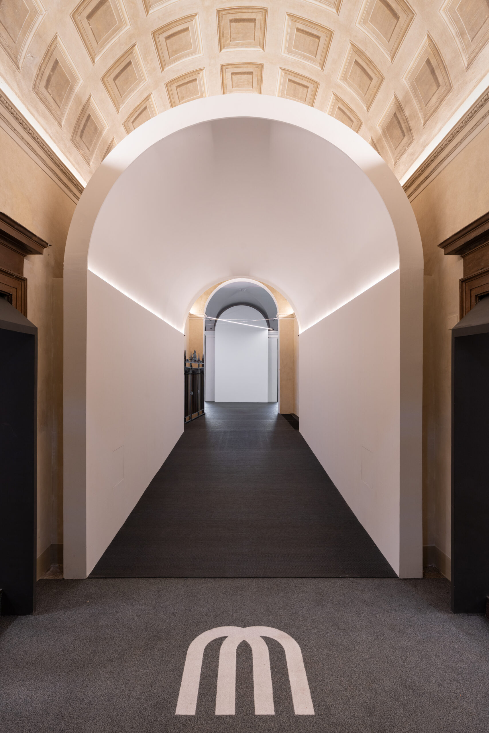 Il nuovo ingresso di Palazzo Magnani, ancora più accessibile, foto di Lorenzo Palmieri