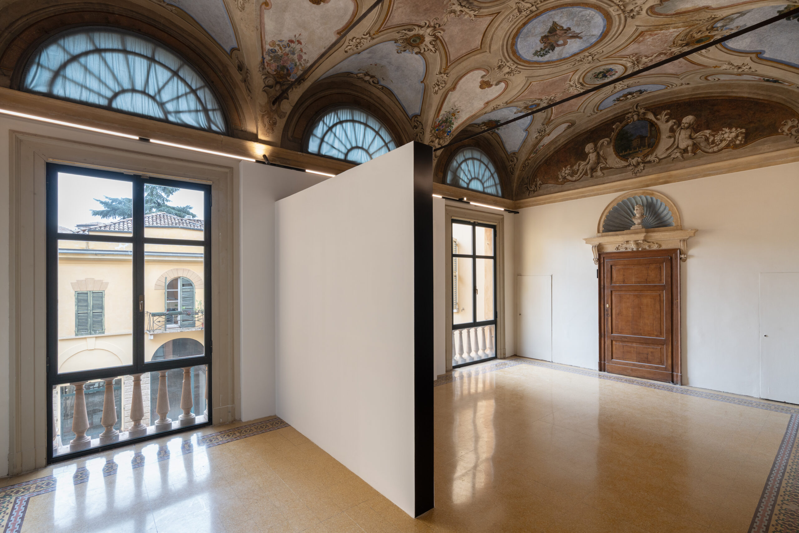 Uno scatto degli interni a fine lavori, foto di Lorenzo Palmieri
