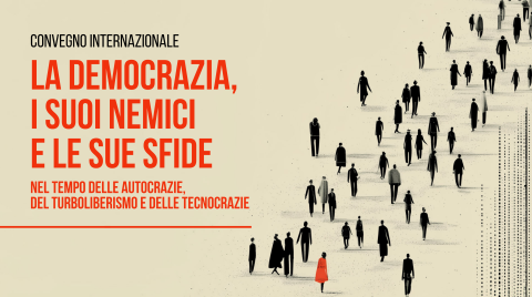 Locandina La democrazia, i suoi nemici e le sue sfide